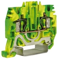 DKC HTE.2 Зажим для заземления, 2,5 кв.мм желто-зеленый